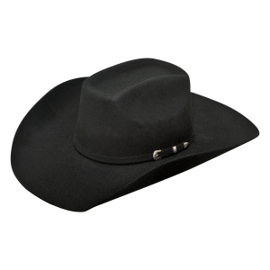 Ariat Ariat 2X Wool Added Money Cowboy Hat in Black | Size 6 7/8 - $89.00 at Murdoch's Ranch & Home Supply