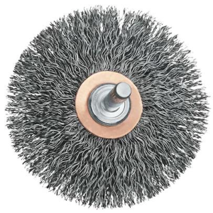 DEWALT 3" x 1/4" HP .014 Carbon Crimped Wire Wheel DW4903