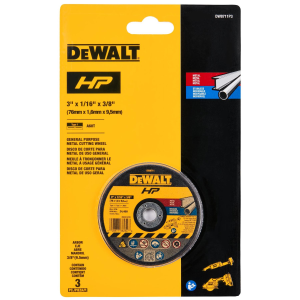 DEWALT 3-Pack 3" Bonded Cutting Wheel DW8711P3
