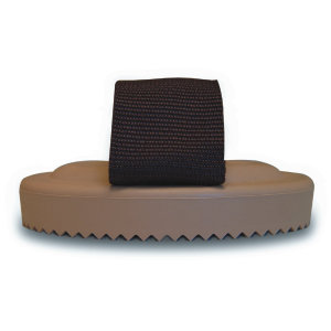 Decker Flexible Curry Comb Assorted Colors in Black