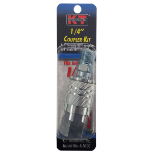 K-T Industries K-T Industries 2-Piece Industrial 1/4'' Coupler/Nipple Set - $10.99 at Murdoch's Ranch & Home Supply