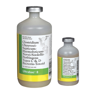 Zoetis Ultrabac 8 Vaccine for Cattle & Sheep | Size 10 Dose