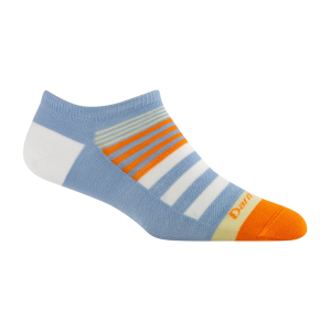 Darn Tough Socks Beachcomber No Show Lightweight Socks in Sky | Size Small