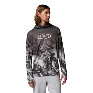 Columbia Columbia Super Terminal Tackle Vent Hoodie Shirt in Shark Aerials Fade | Size XL - $52.50 at Murdoch's Ranch & Home Supply