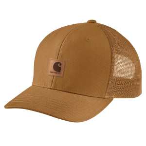 Carhartt Washed Duck Mesh-Back Cap in Carhartt Brown