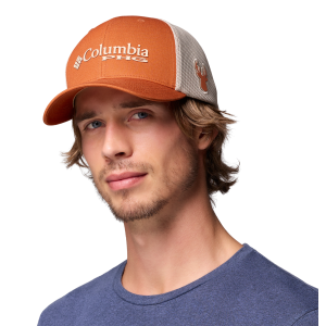 Columbia PHG Logo Mesh Ball Cap in Cedar | Size L/XL