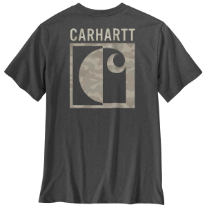 Carhartt Carhartt Irvine Relaxed Block Camo T-Shirt in Carbon Heather | Size 2XL - $18.74 at Murdoch's Ranch & Home Supply