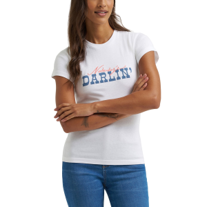 Wrangler Wrangler Nobody's Darlin' Graphic T-Shirt in Bright White | Size Small - $18.74 at Murdoch's Ranch & Home Supply