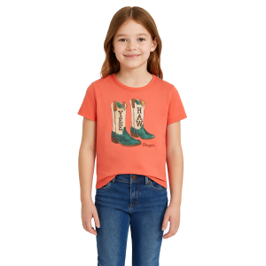 Wrangler Wrangler Yeehaw Short Sleeve T-Shirt in Pink | Size Large - $17.24 at Murdoch's Ranch & Home Supply