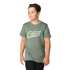 Carhartt Carhartt Short Sleeve Bubble Logo T-Shirt in Laurel Wreath | Size Small - $13.59 at Murdoch's Ranch & Home Supply