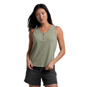 Kuhl KUHL Willa Henley Tank Shirt in Slate Green | Size Medium - $33.75 at Murdoch's Ranch & Home Supply