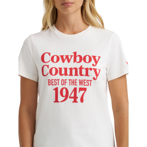 Wrangler Wrangler Cowboy Country T-Shirt in Worn White | Size Small - $28.49 at Murdoch's Ranch & Home Supply