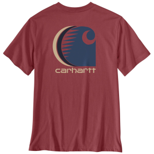 Carhartt Carhartt Irvine Relaxed C Logo T-Shirt in Amber Terrain Heather | Size 3XL - $22.49 at Murdoch's Ranch & Home Supply