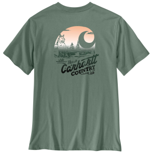 Carhartt Carhartt Irvine Relaxed Country T-Shirt in Green Slate | Size Small - $18.74 at Murdoch's Ranch & Home Supply