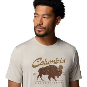 Columbia Columbia Parsons Point Short Sleeve Graphic T-Shirt in Dark Stone Heather/Retro Roamer | Size Large - $30.00 at Murdoch's Ranch & Home Supply