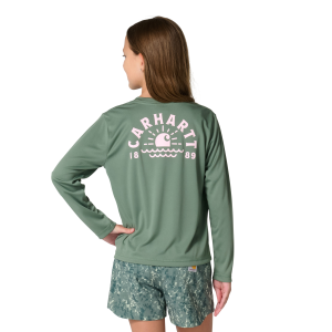 Carhartt Carhartt Force Sun Defender Long-Sleeve T-Shirt in Laurel Wreath | Size XS - $16.49 at Murdoch's Ranch & Home Supply