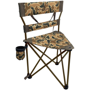 Black Sierra Heavy Duty Tri-Leg Hunt Chair