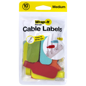 Wrap-It Wrap-It 10-Pack Multi Color Cable Labels - $4.99 at Murdoch's Ranch & Home Supply
