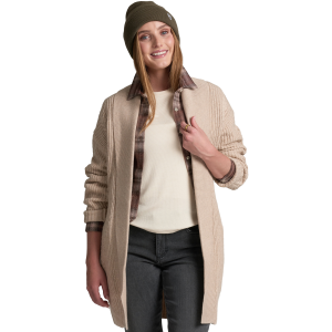 KUHL Fireside Long Cardigan in Natural | Womens | Size Small
