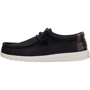 Heydude HEYDUDE Wally Craft Plaid Shoes in Black | Mens | Size 12 - $64.99 at Murdoch's Ranch & Home Supply