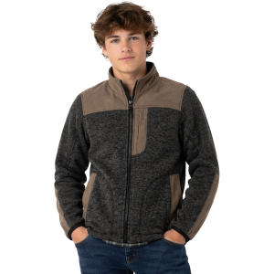 Pintlar Pintlar Two-Tone Full Zip Sweatshirt in Charcoal | Size Small - $49.99 at Murdoch's Ranch & Home Supply