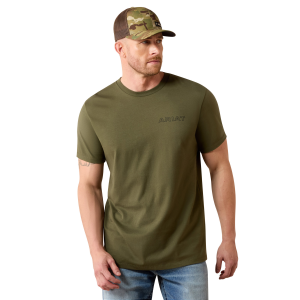Ariat Ariat Rust Serape Shield T-Shirt in Grape Leaf | Mens | Size Small - $34.95 at Murdoch's Ranch & Home Supply