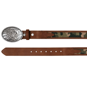 Arena Ace Arena Ace Camo Inlay Belt in Brown | Size Small - $29.00 at Murdoch's Ranch & Home Supply