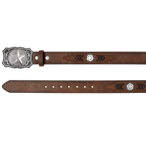 Arena Ace Arena Ace Star Conchos Belt in Brown | Size Small - $29.00 at Murdoch's Ranch & Home Supply