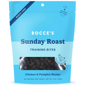 Bocces Bakery Bocces Bakery Sunday Roast Training Bites Chicken and Pumpkin Recipe Dog Treats | Size 6 oz - $7.99 at Murdoch's Ranch & Home Supply