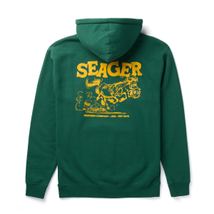 Seager Seager Horse Fried Hoodie in Forest Green | Mens | Size Small - $80.00 at Murdoch's Ranch & Home Supply