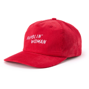 Seager Seager Ramblin' Woman Corduroy Snapback Cap in Red - $38.00 at Murdoch's Ranch & Home Supply