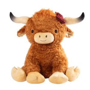 Country Palz Country Palz 36" Highlander Cow with Bow Stuffed Animal - $59.99 at Murdoch's Ranch & Home Supply