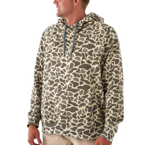 Burlebo BURLEBO Camo Fleece Hoodie in Classic Deer Camo | Mens | Size Small - $68.00 at Murdoch's Ranch & Home Supply