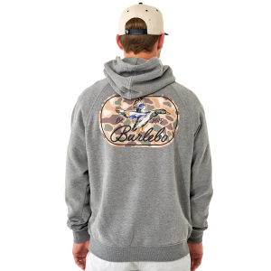 Burlebo BURLEBO Ducks Flying In Fleece Hoodie in Dark Heather Grey | Mens | Size Small - $68.00 at Murdoch's Ranch & Home Supply