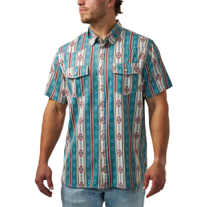Burlebo BURLEBO Performance Stripe Western Shirt in The Abbott | Mens | Size 2XL - $64.00 at Murdoch's Ranch & Home Supply