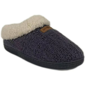 Gaahuu GaaHuu Textured Knit Collared Clog Slipper in Denim | Womens | Size Small - $29.99 at Murdoch's Ranch & Home Supply