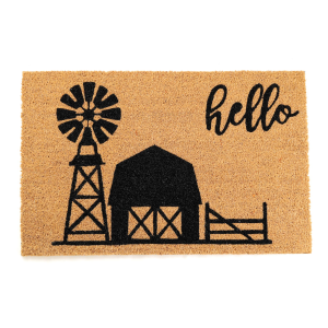 Direct Home Textiles Everyday Coir Doormat Assorted | Size 18" x 30"