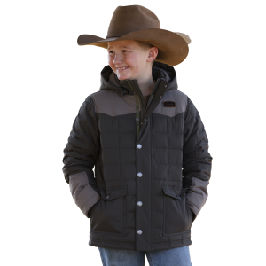 CINCH Quilted Barn Coat in Multi | Size Small