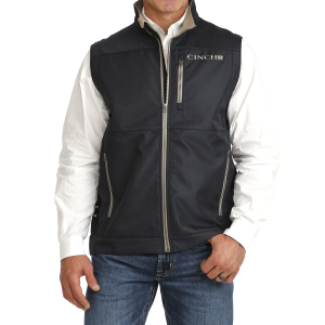 CINCH Logo Solid Bonded Vest in Navy | Mens | Size 3XL