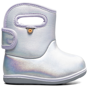 Baby Bogs II Boots in Holographic Silver | Size 4 Infant