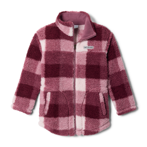 Columbia West Bend Printed Full Zip Jacket in Antique Mauve Multibuff | Size Small
