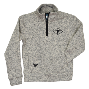 Cowboy Hardware Cowboy Hardware Speckle Fleece ed Cadet Sweatshirt in Grey Heather | Size 2T - $39.99 at Murdoch's Ranch & Home Supply