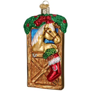 Old World Christmas Old World Christmas Horse in Stall Christmas Ornament - $24.99 at Murdoch's Ranch & Home Supply