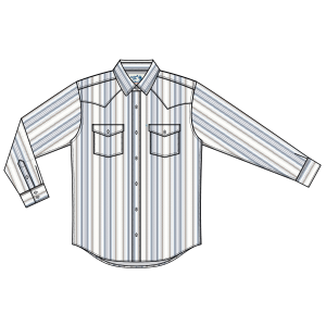 Panhandle Yarn-Dye Stripe Shirt in Natural | Mens | Size Small