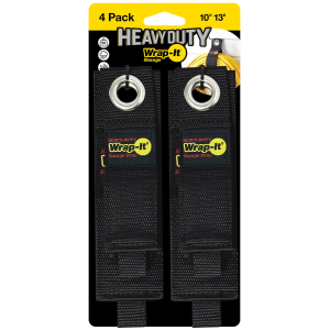 Wrap-It Wrap-It 4-Pack Heavy-Duty 10" and 13" Storage Strap - $9.99 at Murdoch's Ranch & Home Supply