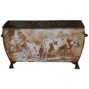 Porch View Home Porch View Home Burnished Pastoral Rectangular Tole Container - $159.99 at Murdoch's Ranch & Home Supply