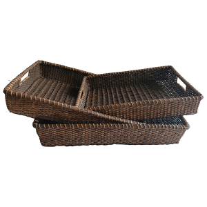 Porch View Home Porch View Home Rattan Baskets Set of 3 - $119.99 at Murdoch's Ranch & Home Supply