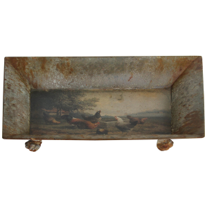 Porch View Home Porch View Home Poulets Rectangular Tole Tray - $99.99 at Murdoch's Ranch & Home Supply