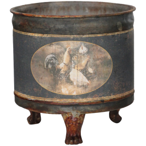 Porch View Home Porch View Home French Farm Round Tole Container - $99.99 at Murdoch's Ranch & Home Supply