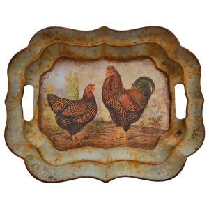 Porch View Home Porch View Home Golden Wyandotte Tray - $44.99 at Murdoch's Ranch & Home Supply